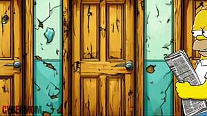 Married Housewife Fucked Through Gloryhole in Public Restroom