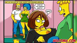 Simptoons join me but double penetration flips the script entirely