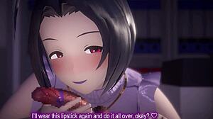 Hyottoko's vacuum blowjob leads to cowgirl riding creampie finish