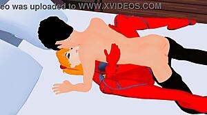 shinji fucks asuka's ass hard after angel defeat... so hot!!