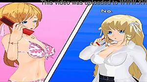 bold futanari feet worship on mellys monster hentai island game adventure