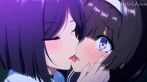 Explosive Yuri Lesbian Action Ignites Hentai Part 1!