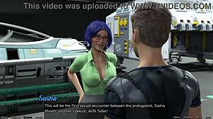 Stranded in space episode 54 curvy giants lesbian makeout with huge tits and outfits