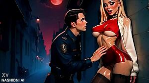i can't get over this police officer rough assfucking a whore in the street alley ai hentai