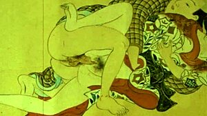 vintage erotic illustrations tease with retro animations