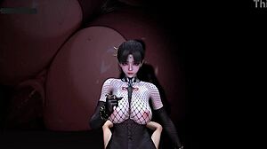 Bigboob Pixel Gods Blessing Explodes in 3D Hentai Tits Fury!