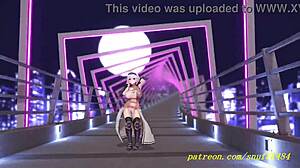 Novr's mmd noel sways seductively in 3d hololive hentai dance