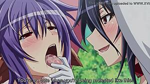 Big Tits Hentai Babe Oiled Boobs Massage Masturbation