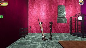 Femdom University Dominates Kelly in Latex Bondage Game