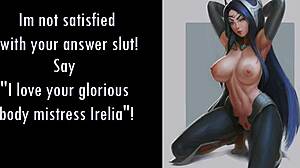 i become irelia's humiliated pet in league of legends joi femdom assplay