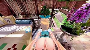 hey pomu rainpuff outdoor cowgirl anal creampie doggystyle missionary ride 😍🔥