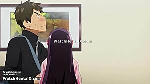 me and hot girlfriend fuck doggystyle creampie in hentai