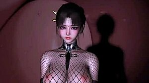 Bigboob Pixel Gods Blessing Explodes in 3D Hentai Tits Fury!