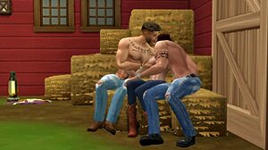 ready for hunky sims threesome with country pussy pounding blowjobs and facials?