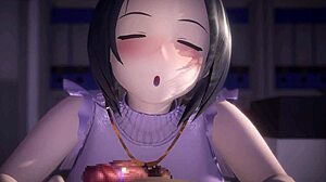 ヒョットコの掃除機フェラから騎乗位中出しフィニッシュ