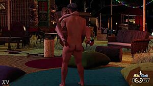 having fun sneaking with my friend's husband