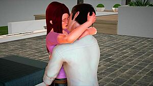 curvy japanese teen in sexy outfit joins new family part 37