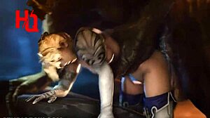 HQHentai Monstro Ravages Hardcore Pussy in Explosive Action!