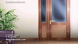 Anime Hentai Girl with Big Ass and Tits Gets Creampie Doggystyle Licking Pussy