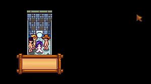 Abigail takes saloon bathroom break for wild xtardew valley girls mod action