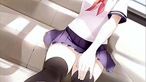 teasing footjob clips from cute cartoon compilations