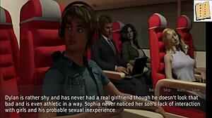 my wife the stepmom loves big cock. she fucks teen in erotic hentai game!