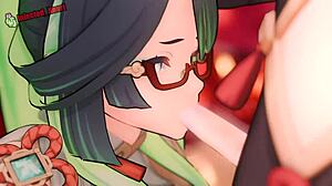 GENSIN IMPACT CUM COMPILATION ROCKS FUTA PUSSY!