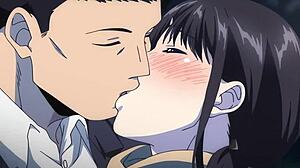 sexy hentai babe rides big cock in cowgirl then takes creampie doggystyle