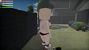 Roxane Teases Big Ass Flash Outdoors