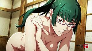 love maki zenin jujutsu kaisen hentai pics collection