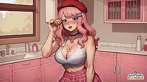 waifu myside ep1 gameplay patch slams curvy big tits action