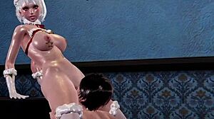 ohh hot claus spanks my big ass red then vibes it anal with tongue squirt ugh