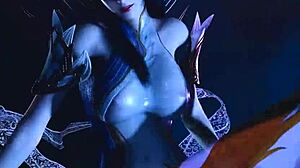 Big Tits BBW Bounces On Monster Cock 3D Hentai