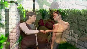 stepbrother motorboats stepmom's new fake bimbo tits in my bimbo dream 11