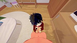 passionate pov pounding noodle's tight holes from doggystyle to missionary creampie rush