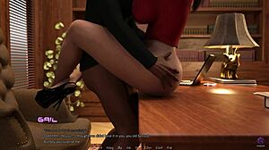 Tempted Girlfriend's Secret Office Tryst with Married Boss