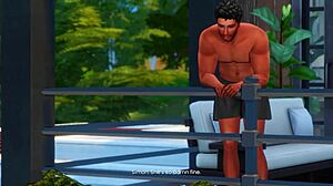 i'm so naughty watching mom cheat with bbc in sims family affair...