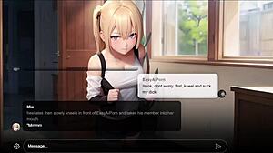 I sexted my hot 18yo blonde neighbor intensely