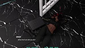 Imagine a curvy giant teen in sexy outfit saved by spider in name88s triangle 09