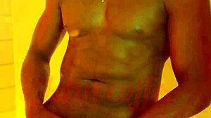 Black stripper unloads facial on asian teen's pretty face