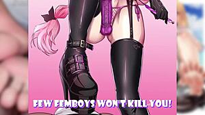 Boots tease your submission in week 4 cum challenge but hold back if you dare