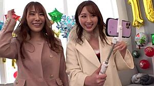 part 1 celebrating 100 subs with extreme big tits japanese slut in hardcore cowgirl pussy riding blowjob and creampie orgy