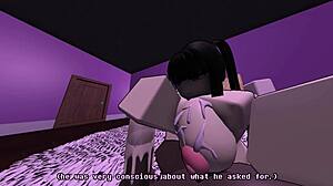 overwhelmed by lust as asian babe dominates black cock with femdom riding