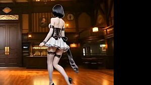 Mikasa Ackerman's Sexy Dress Pleases Jean and Reiner at Cadet Ball