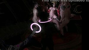 cute bbw asian with big ass big tits takes monster black cock creampie in 3d hentai animation