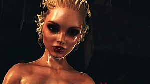 Ever wonder how a cuffed big tits anal slave slut takes rough shemale doggystyle deepthroat and cum? She screams for extreme bdsm pussy pounding