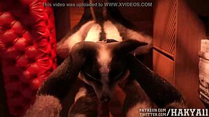 hakya11's furry kinksters rut wildly in animation