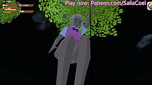 Mean girl mistress leashes her boy slave for public domination walk