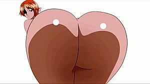 doesn't nami's big ass twerking on luffy's cock while monsters fuck her look insane?