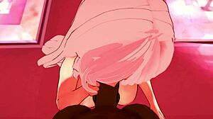 In redo of healer hentai, flare's big tits get fucked by demon